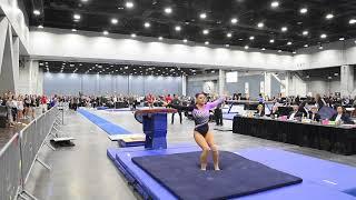 Makarri Doggette - Vault 2 - 2018 Women's Junior Olympic National Championships