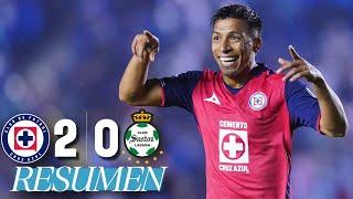 CRUZ AZUL 2-0 SANTOS J15 | Una Máquina sin freno