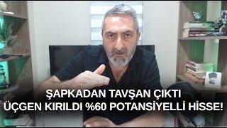 Şapkadaki Tavşan Çıktı! Var Mı Yakalayan? %60 Getiri Potansiyelli Hissede Üçgen Kırıldı!