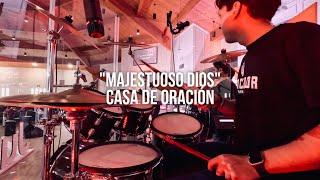 Majestuoso Dios Drum Cover // Casa de Oración // David Guevara II