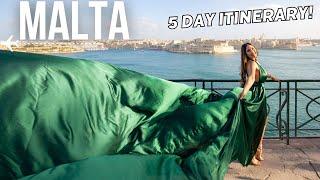 MALTA | TOP 10 THINGS TO DO 2024 | FLYING DRESS PHOTOSHOOT