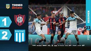 SAN LORENZO 1 - 2 RACING I Resumen del partido | #TorneoBetano 2024