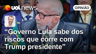 Trump convidou Eduardo Bolsonaro para apuração nos EUA; Lula sabe dos riscos com presidente | Jamil