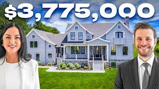 Luxury Living In Middletown RI - $3.7M New Construction Home Tour