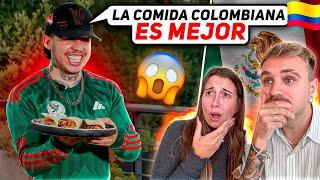 COLOMBIANO HACE ESTO CON LA COMIDA MEXICANA  **¿Colombia gana a México?**