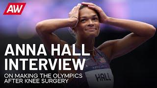 Anna Hall: "I'm proud of the way that I competed but disappointed with the situation"