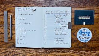 How to Set Up a Beginner Friendly Bullet Journal for Productivity [2022 Plan with Me]