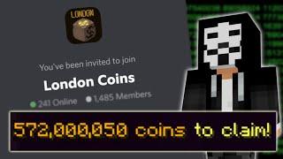 How I stole 500,000,000 coins from illegal traders | Hypixel Skyblock