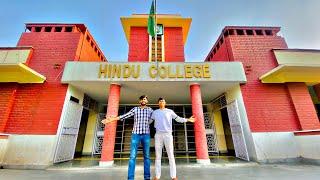 HINDU COLLEGE Campus Vlog AND TOUR !! - Indian Eric