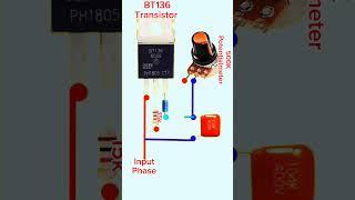 Ceiling Fan Dimmer Circuit Explained #shorts #diy #500subs