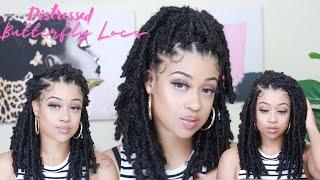 Distressed Butterfly Crochet Locs | INDIVIDUAL BOX ILLUSION!!