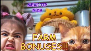 MEXC Tip #019 - Farm Bonuses!  #crypto #mexc #memecrypto