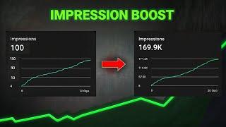 How To Increase Impression On Youtube Video (10x Views)