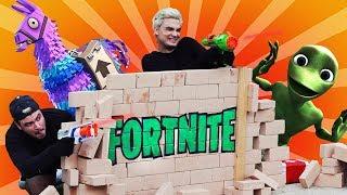 FORTNITE NA VIDA REAL!!