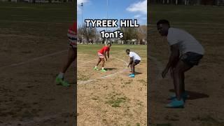 TYREEK HILL CALLED ME OUT TO A 1on’1  #nfl