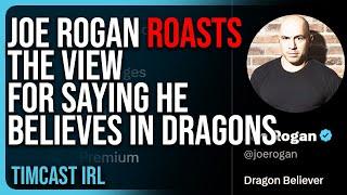 Joe Rogan ROASTS The View For Saying He BELIEVES IN DRAGONS, He Changes His Twitter Bio