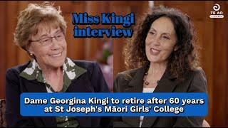 Dame Georgina Kingi to retire after 60 years at St Joseph’s Māori Girls College