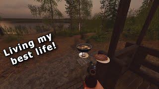 We went hunting! Finnish Cottage Simulator