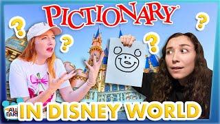 We Turned Disney World Into A GIANT Board Game -- Pictionary