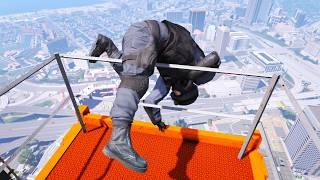GTA 5 Crazy Ragdolls | Stunt Fails Episode 05 (Euphoria Physics)