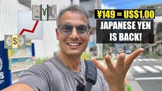 Japanese Yen “Come Back” Bad for Tourists | ¥149 = US$1.00 - what happened?