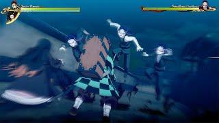 Demon Slayer Hinokami Chronicles - Tanjiro & Nezuko VS Swamp Demon Boss | Gameplay (4k 60fps)