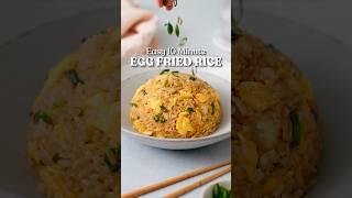 10 min Egg Fried Rice #easyrecipe