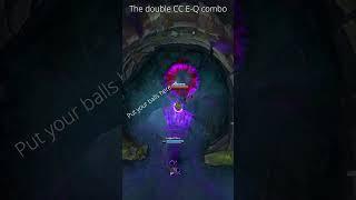 Syndra’s Ballsy Double CC Combo #Shorts