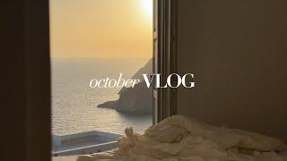 Clean-up at home & long overdue summer vacay | October Vlog | Nisi