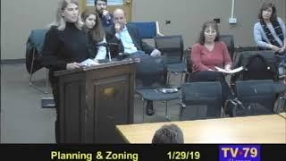 Planning & Zoning Commission  1-29-19