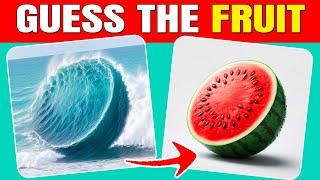 Guess by ILLUSION - Fruits and Vegetables Edition  Easy, Medium, Hard Levels| QUIZZER ODIN