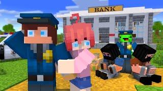 MAIZEN : JJ & Mikey Become POLICEMEN - Minecraft Animation JJ & Mikey