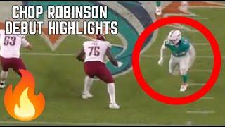 Chop Robinson NFL Debut Highlights || NFL Preseason 2024 ||