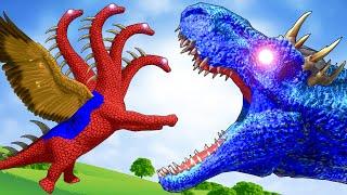 Giant Tyrannosaure vs Triceratops KONG Dinosaurus Jurassic World Dominion New Hollywood Dinosaur REX