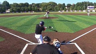 Double off the wall in Jackson Baseball Intersquad