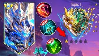 WHEN GLOBAL NERF ZHASK ABUSE NEW THIS AND EMBLEM IN RANKED GAME!!(must try)