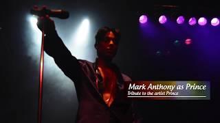 Prince Tribute Show, Mark Anthony as Prince