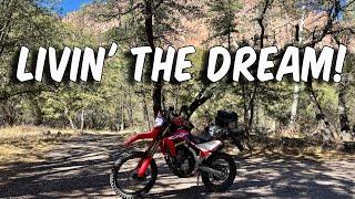 Amazing Chiricahua Dual Sport Adventure | Livin' The Dream! #honda #crf300l #dualsport