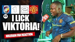 VIKTORIA PLZEN 1-2 MANCHESTER UNITED ( Henry - NIGERIAN FAN REACTION) EUROPA LEAGUE - 2024-2025