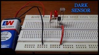 How To Make A Dark Sensor On A Breadboard [HD]