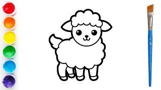 How to Draw a Sheep Step by Step