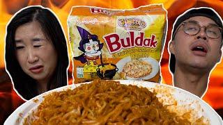 The BEST Samyang CHEESE Ramen!? We Try the Quattro Cheese Flavor