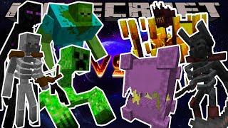 Mutant Monsters Mod VS Mutant More Mod - Minecraft 1.19.2 (Mob Battle)