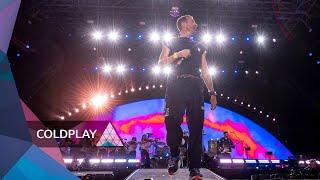 Coldplay - WE PRAY (feat. Little Simz & Elyanna) (Glastonbury 2024)