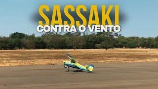 SASSAKI DOMANDO O VENTO COM O SKYWOLF 88” PILOT RC