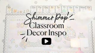 Classroom decor ideas and inspo, but make it pastel with our Shimmer Pop collection!