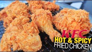 How To Make JAMAICAN KFC SPICY FRIED CHICKEN At Home | Detailed Recipe For PERFECTION | Hawt Chef