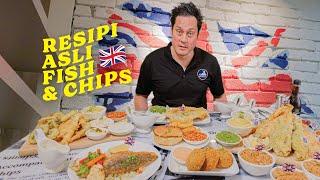 Fish & Chips British Yang Di Iktiraf TERBAIK di Malaysia | Cor Blimey Fish & Chips