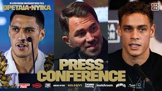 Jai Opetaia Vs David Nyika Final Press Conference With Eddie Hearn