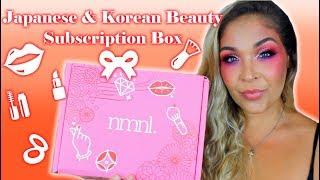 Japanese & Korean Beauty Subscription Box! NOMAKENOLIFE Makeup/Skincare (Unboxing + Review!)